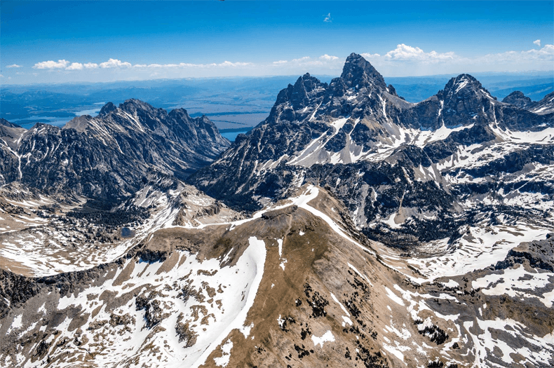 Fly Jackson Hole Grand Teton Views